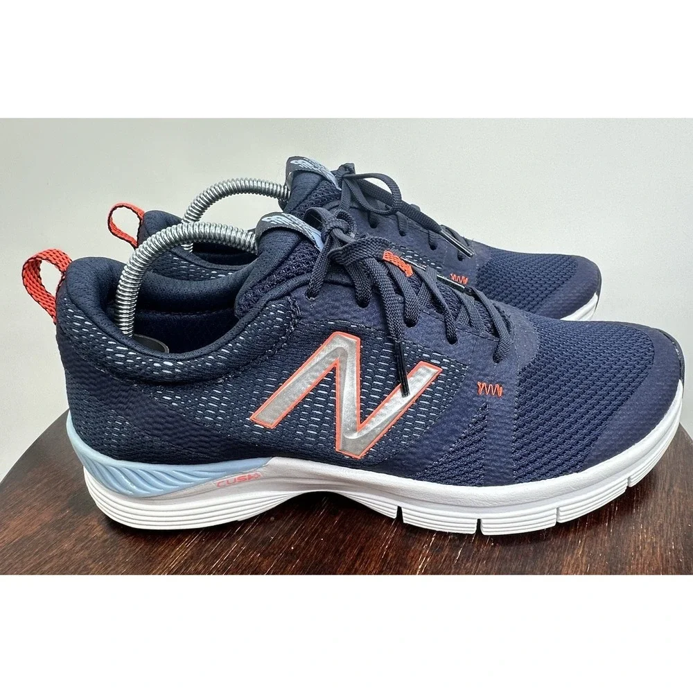 New Balance 715 Athletic Shoes Womens Size 8.5 Navy Blue Cush Training Running
